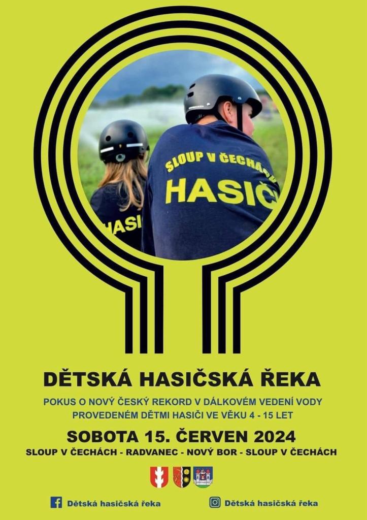 Dětská hasičská řeka