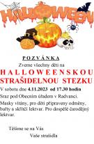 Halloweenská strašidelná stezka 1